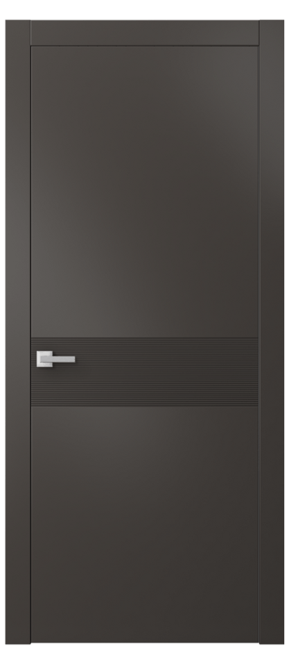 Межкомнатная дверь Линия 8041 Матовый антрацит  Цена 57799 ₽ | Volhovec