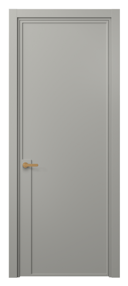 Межкомнатная дверь Фрэйм 8603 Матовый нейтральный серый  Цена 54899 ₽ | Volhovec