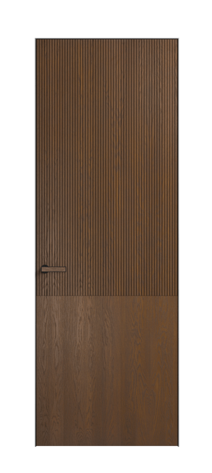 Межкомнатная дверь Вельвет 8205 Дуб каштановый матовый. Цена 137169  | Volhovec