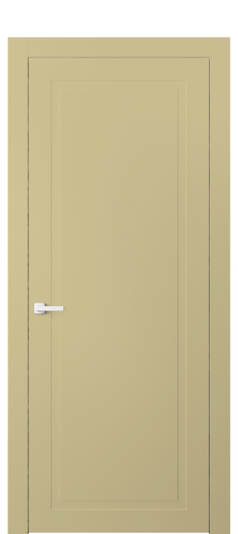 Дверь межкомнатная 8001 Слоновая кость RAL 1014. Цвет RAL Слоновая кость RAL 1014. Материал Гладкая эмаль. Коллекция Нео Классик. Картинка.