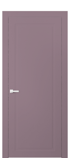 Дверь межкомнатная 8001 Пастельно-фиолетовый RAL 4009. Цвет RAL Пастельно-фиолетовый RAL 4009. Материал Гладкая эмаль. Коллекция Нео Классик. Картинка.