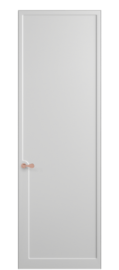 Дверь межкомнатная 7502 ГРН. Цвет Грунт под покраску. Материал Грунт под покраску. Коллекция Софтформ. Картинка.