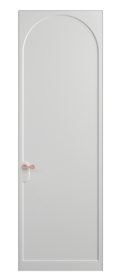 Дверь межкомнатная 7503 ГРН. Цвет Грунт под покраску. Материал Грунт под покраску. Коллекция Софтформ. Картинка.