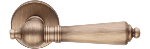 Ручки для дверей Ручка дверная Брюссель. Цвет Матовая бронза. Коллекция Брюссель. Картинка.