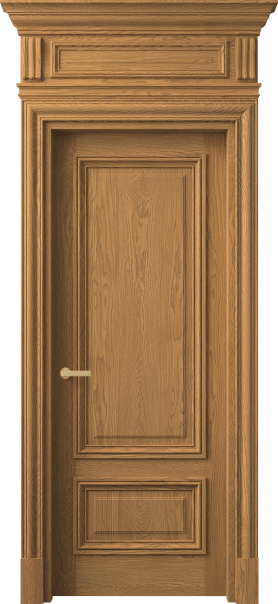 Дверь межкомнатная 7307 ДСЛ.М. Цвет Дуб солнечный матовый. Материал Массив дуба матовый. Коллекция Антик. Картинка.